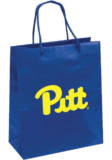 Navy Blue Pitt Panthers Medium Gift Bag