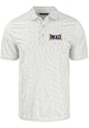 Main image for Mens Drexel Dragons White Cutter and Buck Eco Symmetry Short Sleeve Polo Shirt