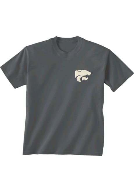 K-State Wildcats Oval Inset Short Sleeve T Shirt