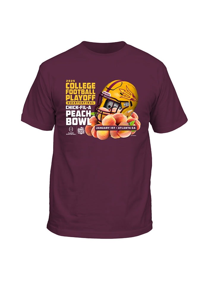 Arizona State Sun Devils MAROON Football 2024 CFP Quarter Final