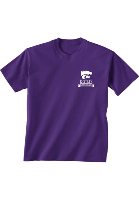 K-State Wildcats Friends Short Sleeve T Shirt - Purple