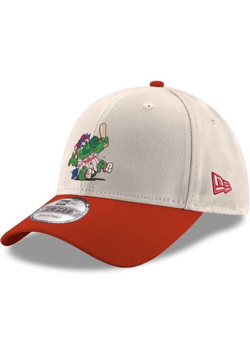 New Era Philadelphia Phillies White Jr Mascot Baby GCP 9FORTY Youth Adjustable Hat