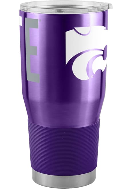 Purple K-State Wildcats 30 Oz Overtime Stainless Steel Tumbler