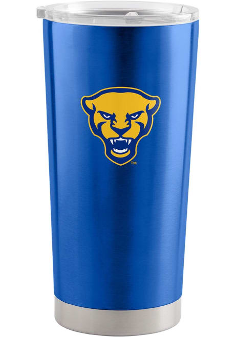 Gold Pitt Panthers 20oz Gameday Stainless Steel Tumbler