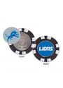 Detroit Lions Poker Chip Golf Ball Marker