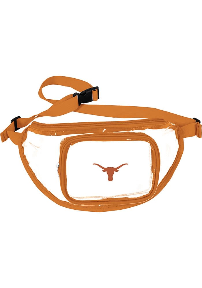 Texas Longhorns BURNTORANGE Fanny Pack Clear Bag