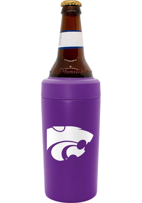 Purple K-State Wildcats Flipside Frost Buddy Stainless Steel Coolie