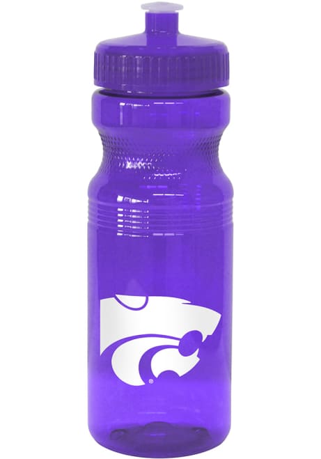 Purple K-State Wildcats 24oz Squeeze Water Bottle