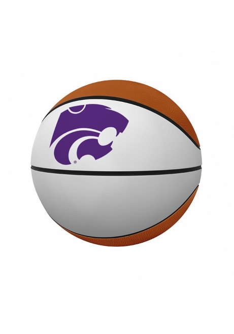 White K-State Wildcats Full-Size Autograph Basketball