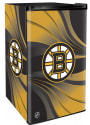 Boston Bruins Black Counter Height Refrigerator