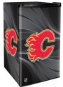 Calgary Flames Black Counter Height Refrigerator