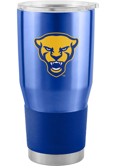 Gold Pitt Panthers Gameday 30oz Stainless Steel Tumbler