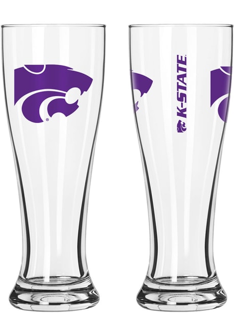Purple K-State Wildcats 16OZ Gameday Pilsner Glass