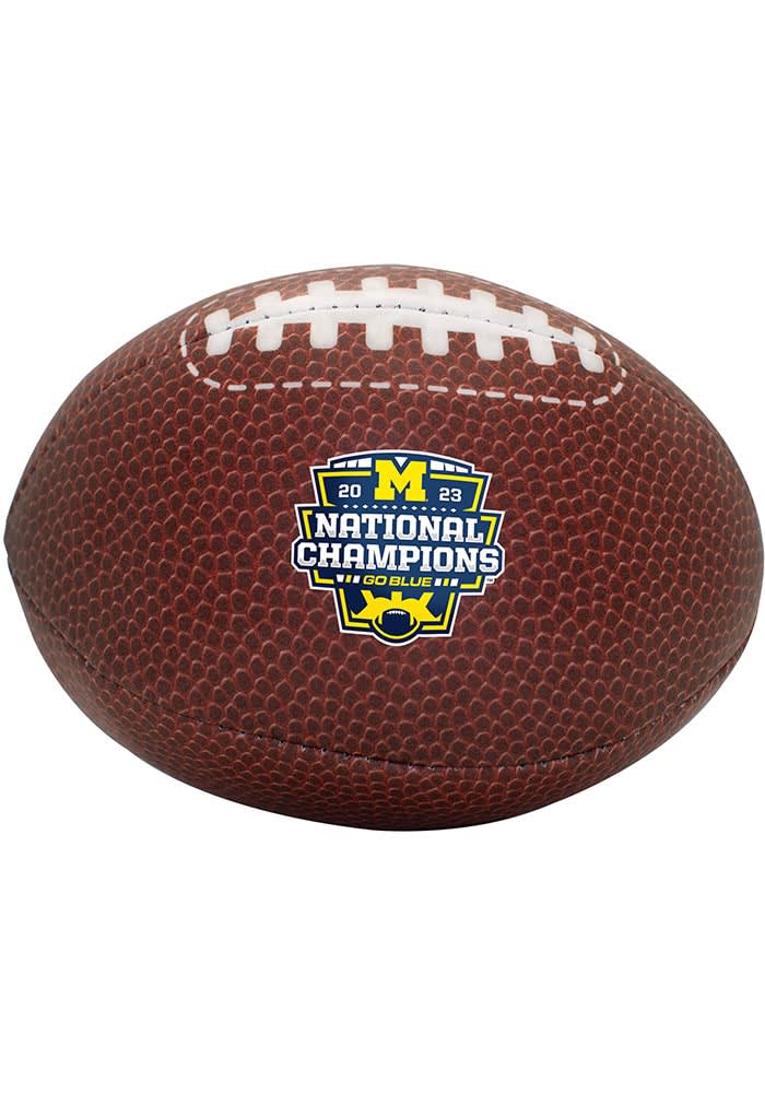 Michigan Wolverines 2023 CFP National Champion Football - NAVY