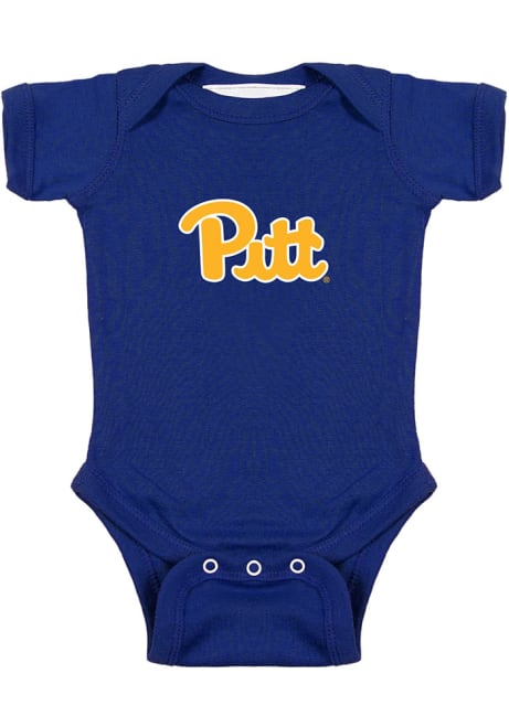 Baby Blue Pitt Panthers Bailey Short Sleeve One Piece