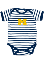 Michigan Wolverines Baby Skylar One Piece - Navy Blue
