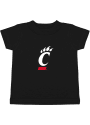 Cincinnati Bearcats Toddler Primary Logo T-Shirt - Black