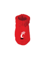 Cincinnati Bearcats Baby Knit Bootie Boxed Set - Red