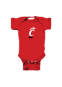 Cincinnati Bearcats Baby Embroidered Logo One Piece - Red