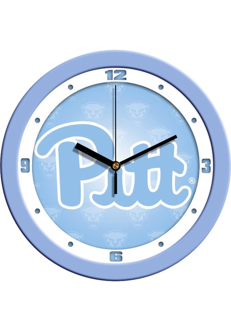 Blue Pitt Panthers 11.5 Baby Blue Wall Clock