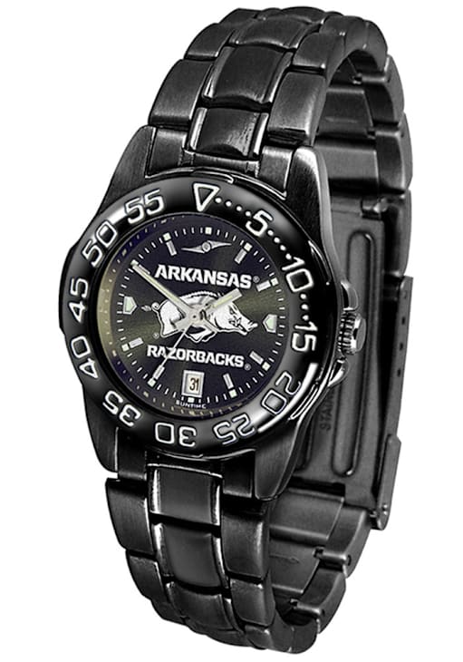 Watchmaker Razorback Arkansas Razorbacks BLACK Fantom Sport Womens Watch - 10200393