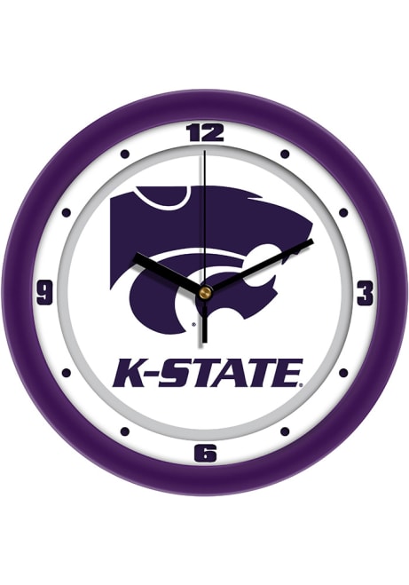 Purple K-State Wildcats 11.5 Traditional Wall Clock