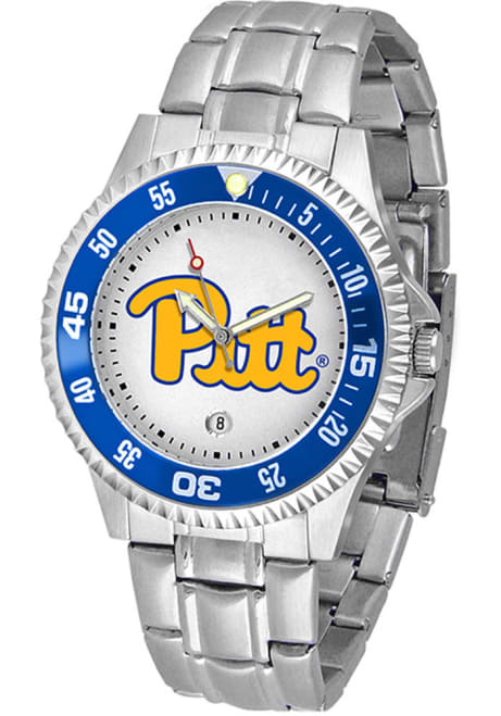 Competitor Steel Pitt Panthers Mens Watch - Silver