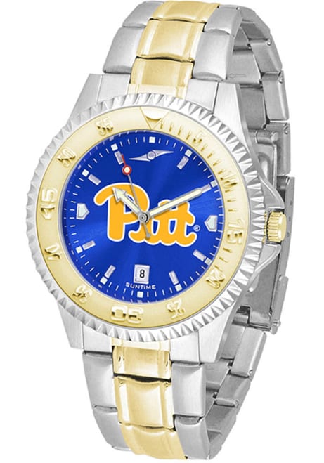 Competitor Elite Anochrome Pitt Panthers Mens Watch - Silver