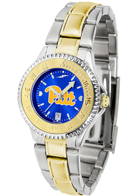 Competitor Elite Anochrome Pitt Panthers Womens Watch - Silver