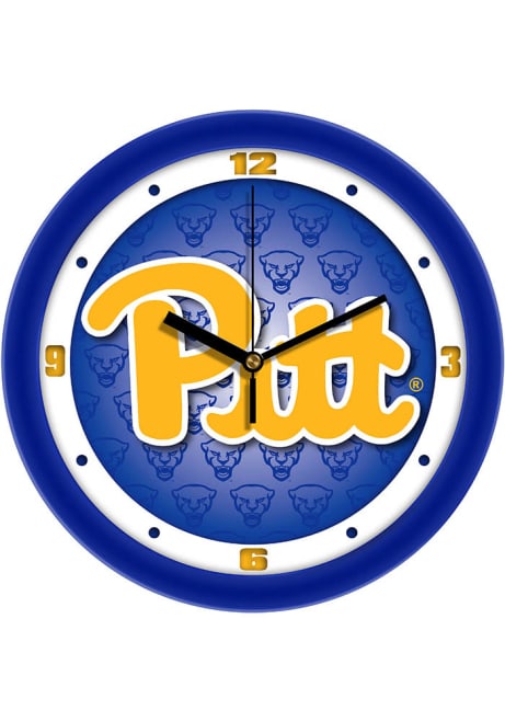 Blue Pitt Panthers 11.5 Dimension Wall Clock