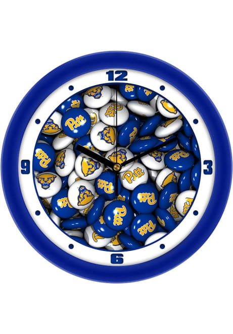 Blue Pitt Panthers 11.5 Candy Wall Clock