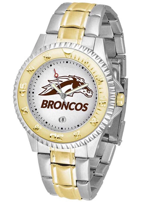 Competitor Elite Western Michigan Broncos Mens Watch - Silver