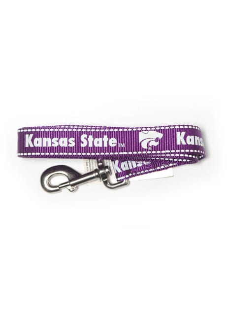 Purple K-State Wildcats Reflective Pet Leash