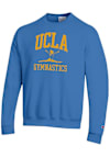 Main image for Mens UCLA Bruins Light Blue Champion Gymnastics Powerblend Crew Sweatshirt