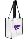 K-State Wildcats Stadium Approved 12 x 12 x 6 Clear Bag - White