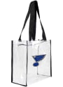 St Louis Blues Stadium Approved Clear Bag - White