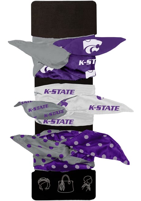 Wired K-State Wildcats Kids Hair Ribbons