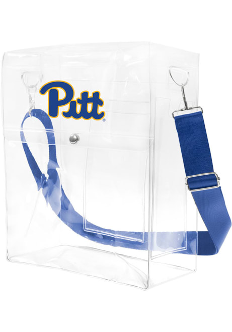 Clear Ticket Pitt Panthers Clear Bag - White