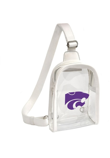 Mini Sling K-State Wildcats Clear Bag - Purple