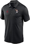 Main image for Mens Cincinnati Bearcats Black Nike Bearcat Playing Basketball Short Sleeve Polo Shirt