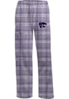Main image for Youth Lavender K-State Wildcats Flannel Loungewear Sleep Pants