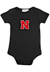 Main image for Baby Black Nebraska Cornhuskers Black Shirts Short Sleeve One Piece