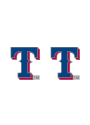 Texas Rangers Womens Logo Post Earrings - Blue