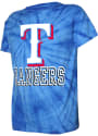 Texas Rangers Tie Dye Fashion T Shirt - Blue