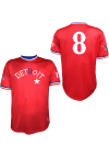 Main image for Detroit Stars Mens Replica Sub Vneck Jersey - Red