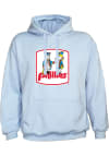 Main image for Philadelphia Phillies Mens Light Blue Alt Coop Logo Long Sleeve Hoodie