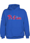 Main image for Philadelphia Phillies Mens Blue Wordmark Long Sleeve Hoodie