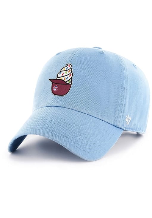 47 Philadelphia Phillies Coop Ice Cream Helmet Clean Up Adjustable Hat - Light Blue