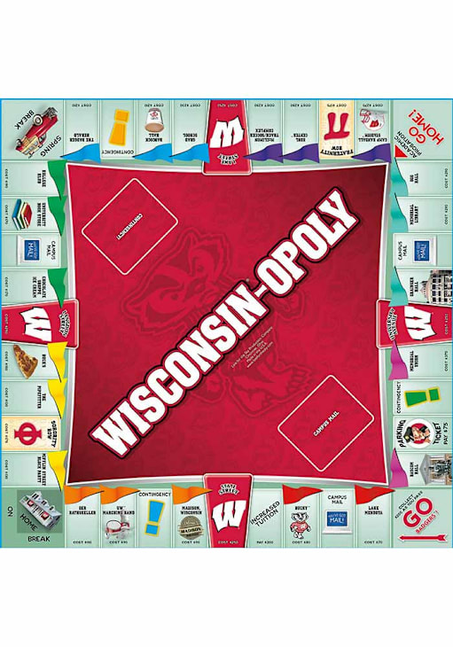Wisconsin Badgers Monopoly Game