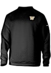 Main image for Mens Washington Huskies Black Columbia Finder Crew Sweatshirt